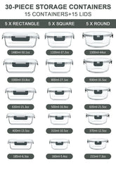 M MCIRCO detailed shot of gray snap-lock lids showing silicone seal and leak-resistant benefit