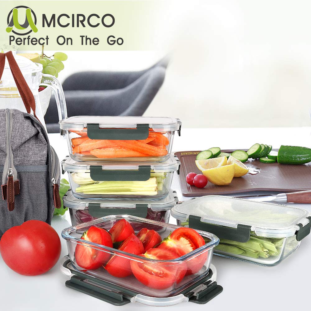 M MCIRCO held in hand showing 36 oz capacity and portion size