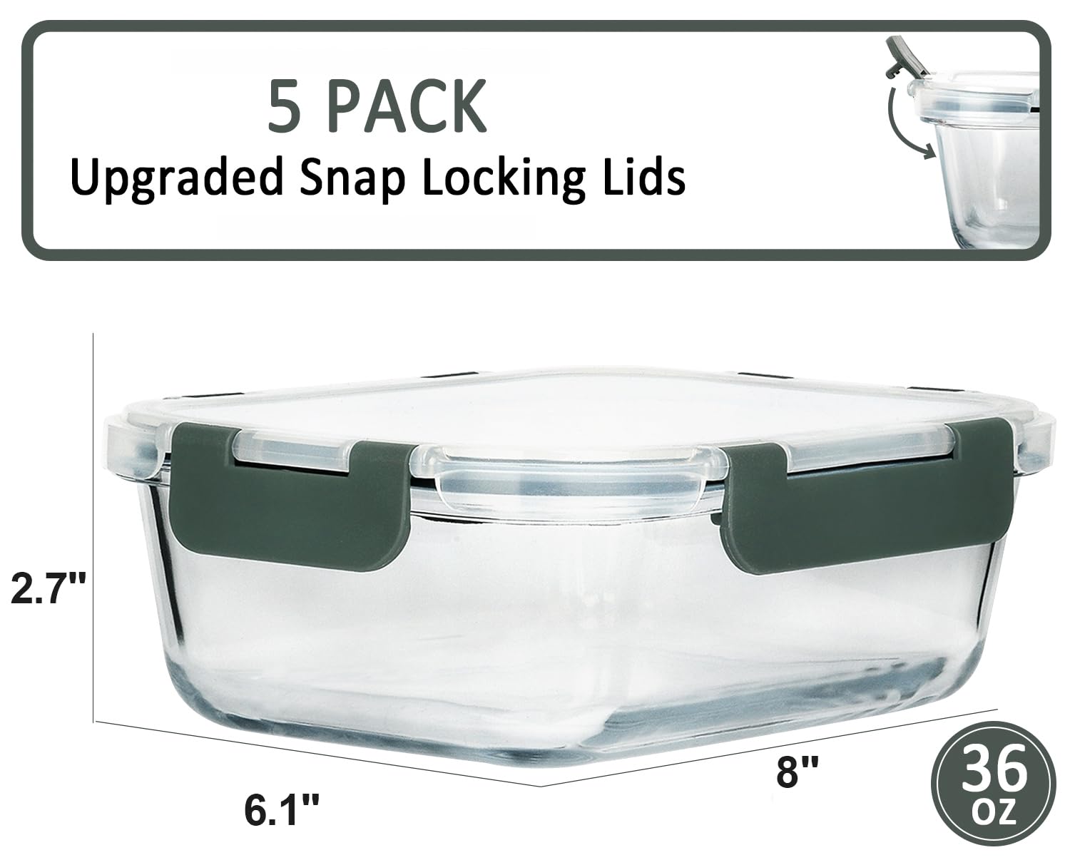 M MCIRCO overhead view with gray lids closed demonstrating airtight seal