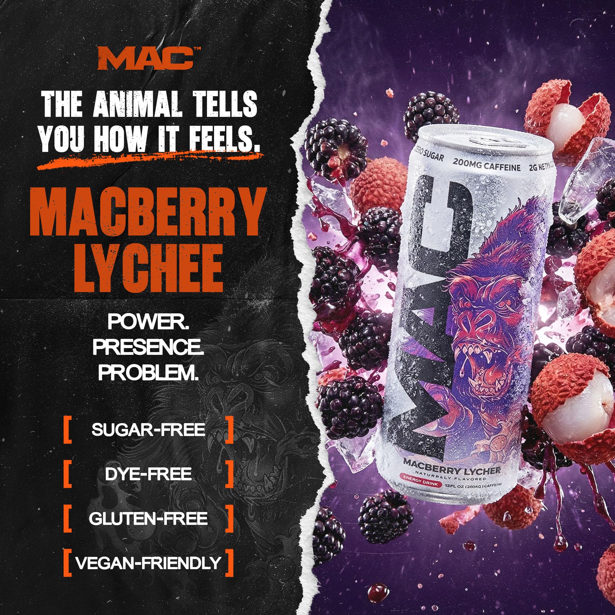 MAC Energy in athlete setting before workout showing performance-ready boost