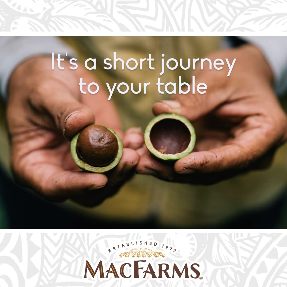MacFarms product label and nutrition facts for ingredient transparency