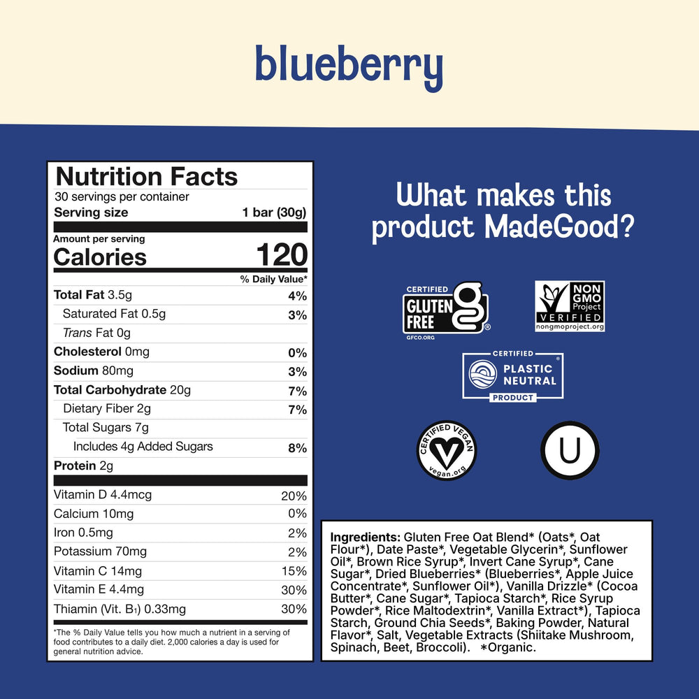 MadeGood bars inside a lunchbox illustrating allergy-friendly packing