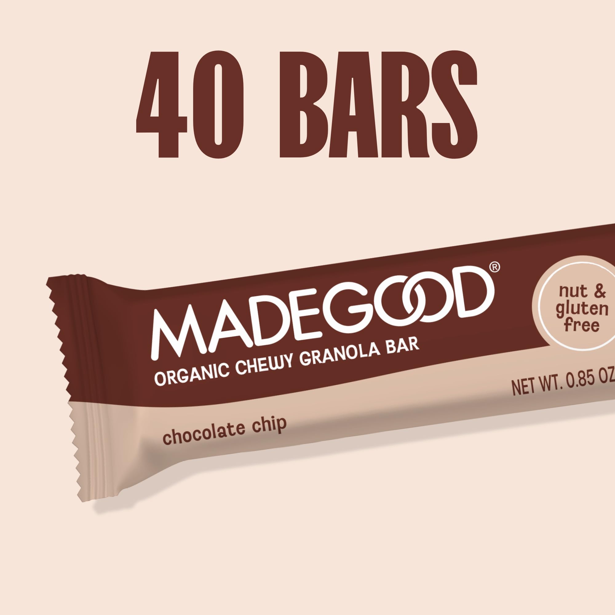 MadeGood bulk pack stored in pantry illustrating value and shelf stability