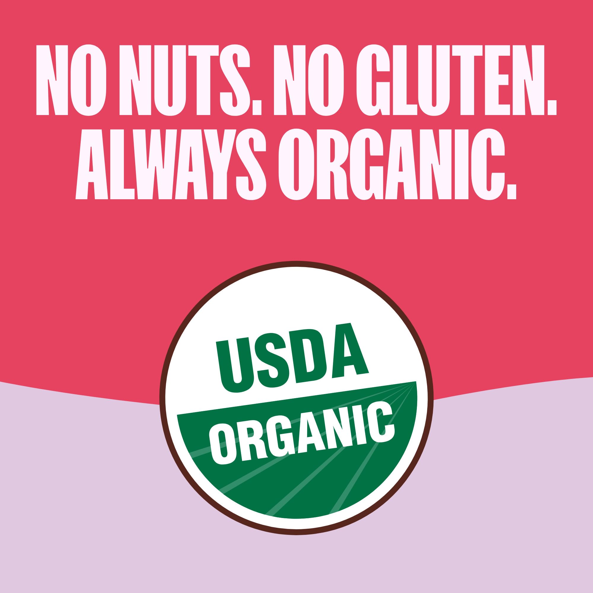 MadeGood ingredient label highlighting organic, non-GMO sourcing benefits