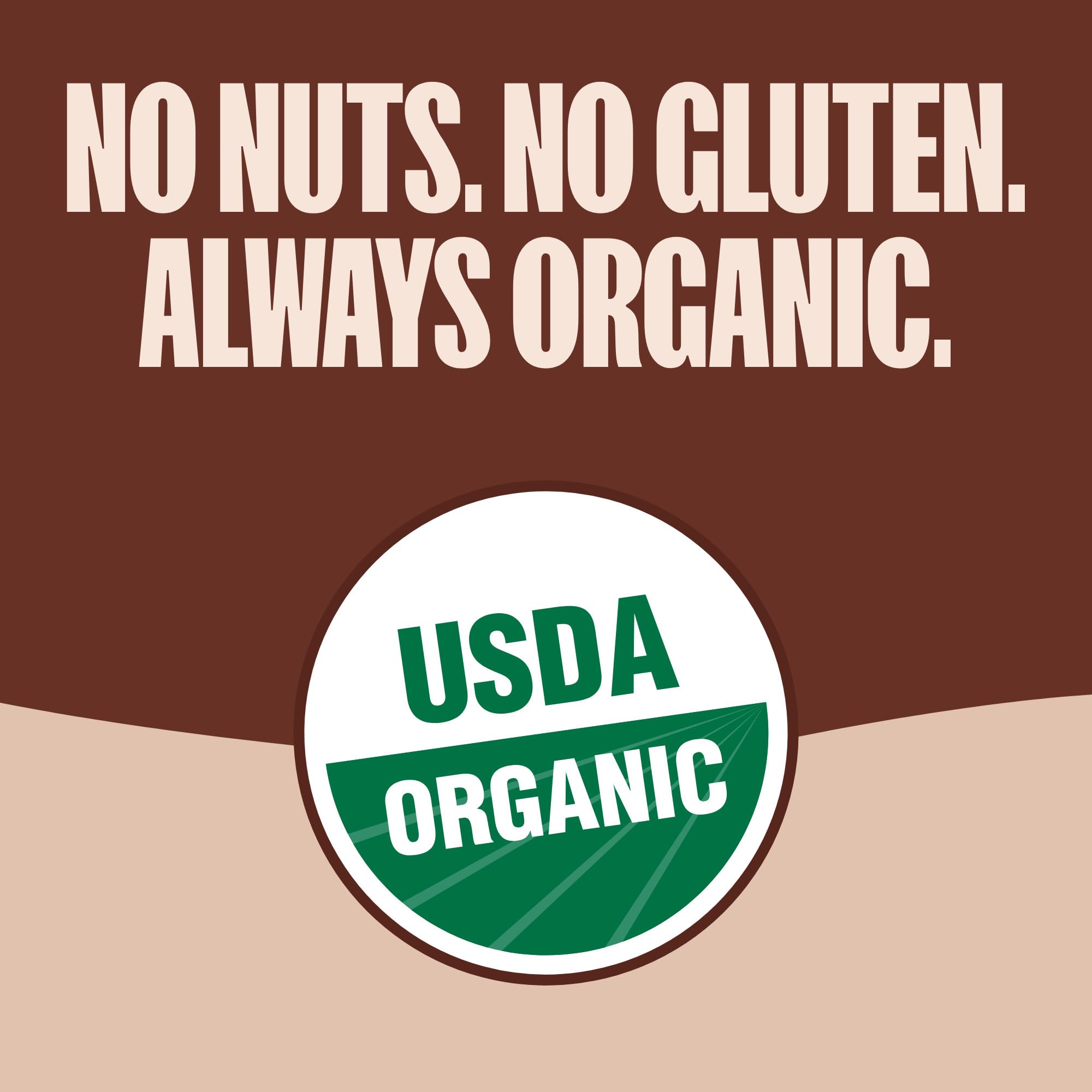 MadeGood product label showing non-GMO and kosher certifications for reassurance