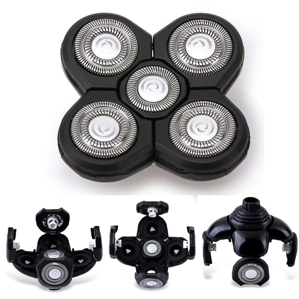 MAEATHOO in bathroom setting with shaver and brush, conveys convenient at-home grooming