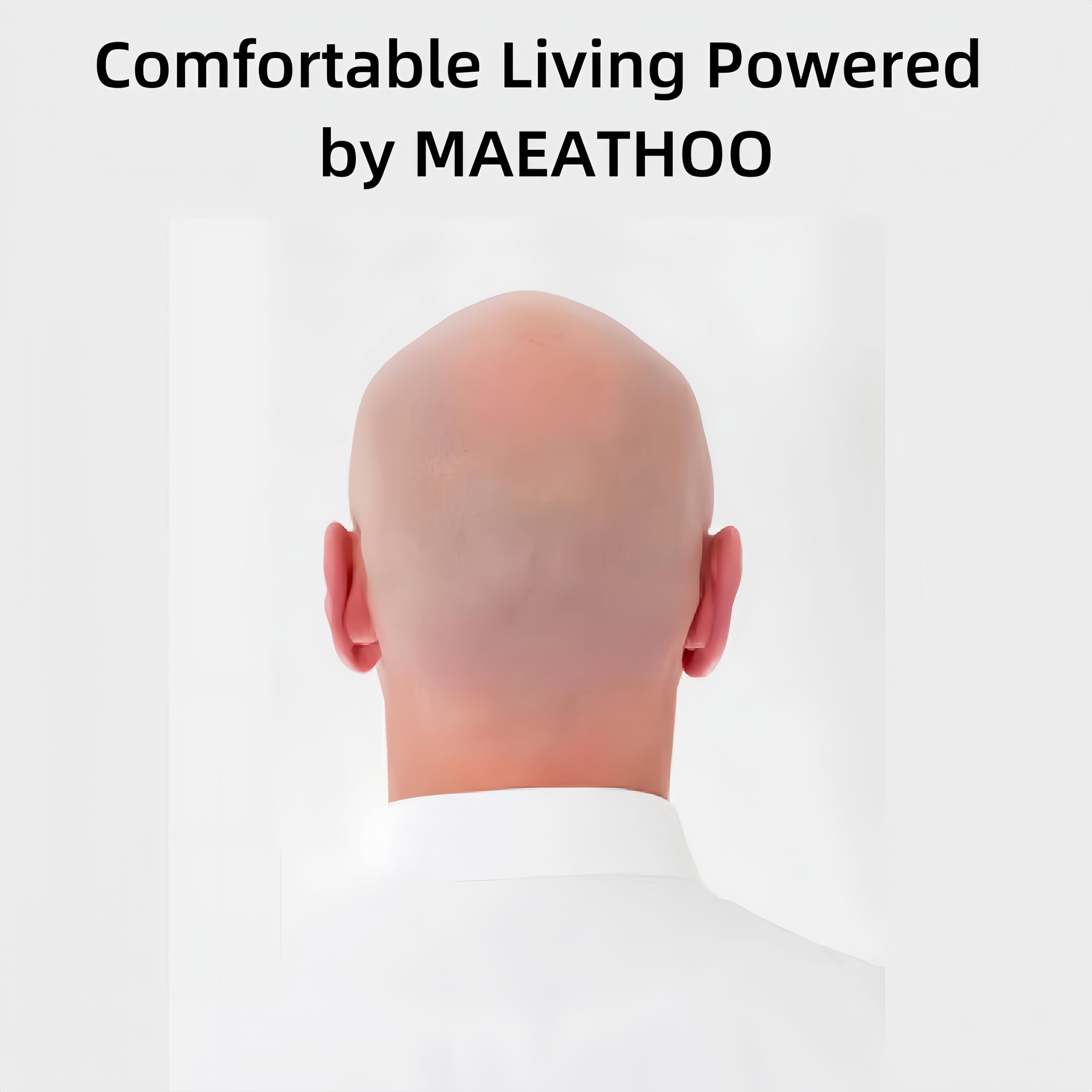 MAEATHOO replacement head installed on a Freebird-style shaver, demonstrates easy snap-on fit