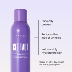 MAËLYS mousse texture close-up transforming into oil for fast hydration benefit