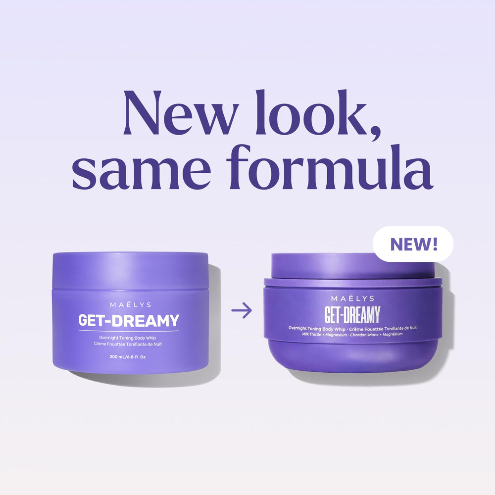 MAËLYS open jar top view showing creamy consistency and easy spread benefit