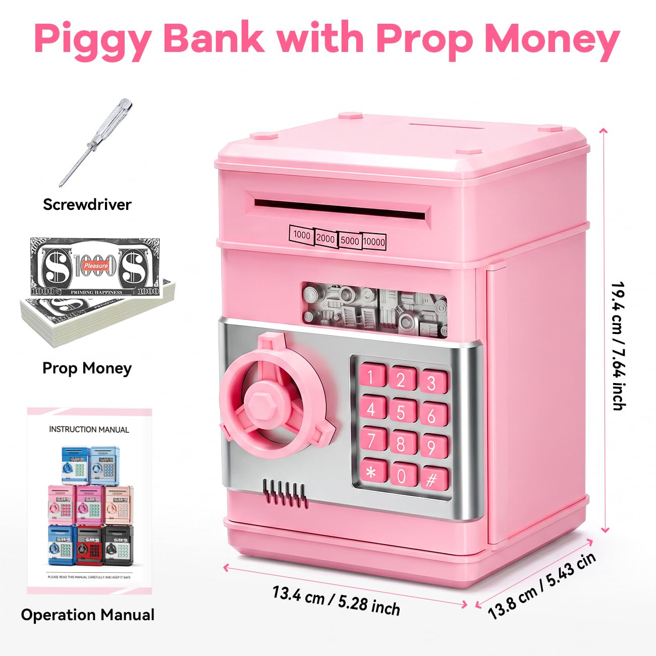 MAGIBX prop money spread for play lessons, helps teach budgeting and role play