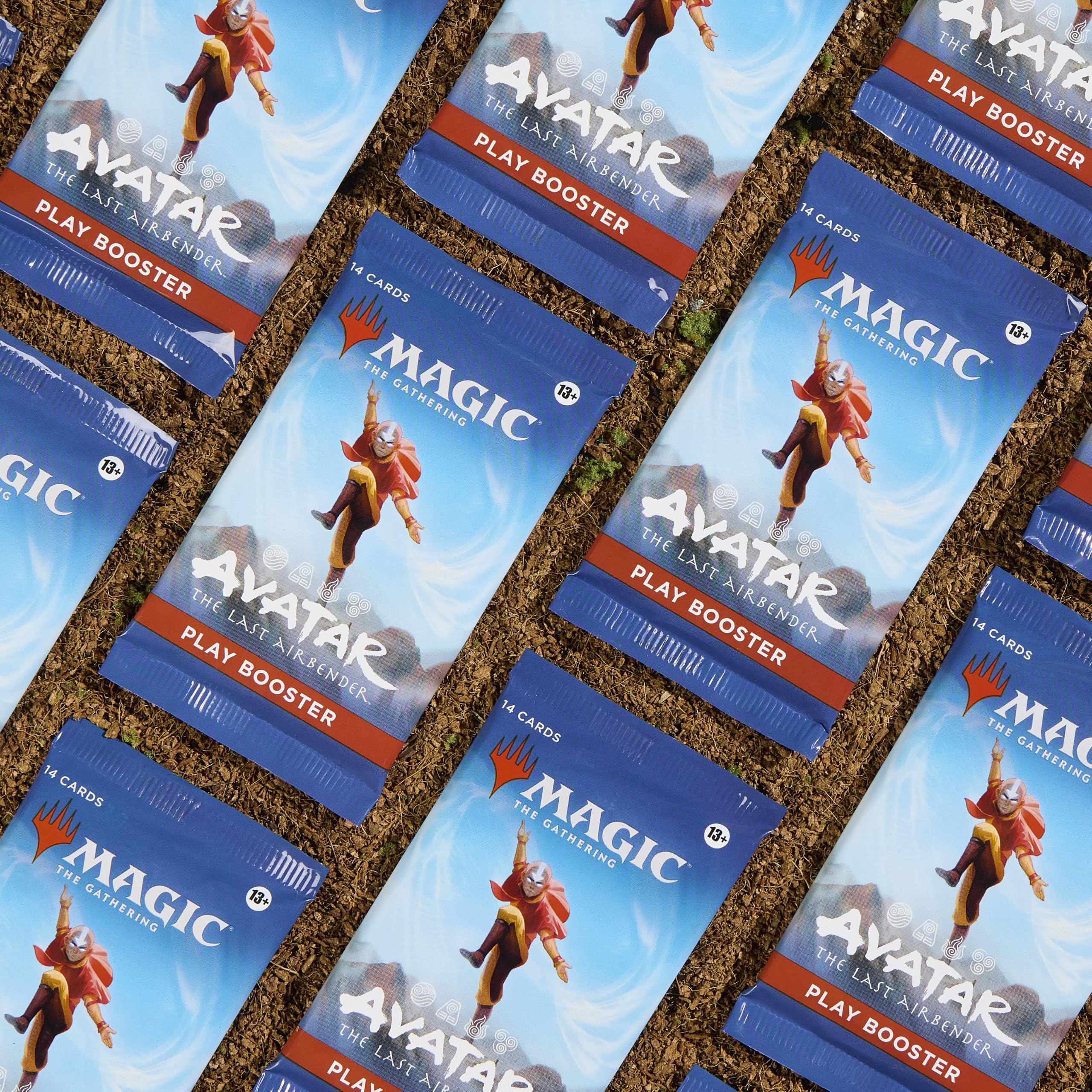 Magic: The Gathering cards fanned out to reveal varied rarities and playable options