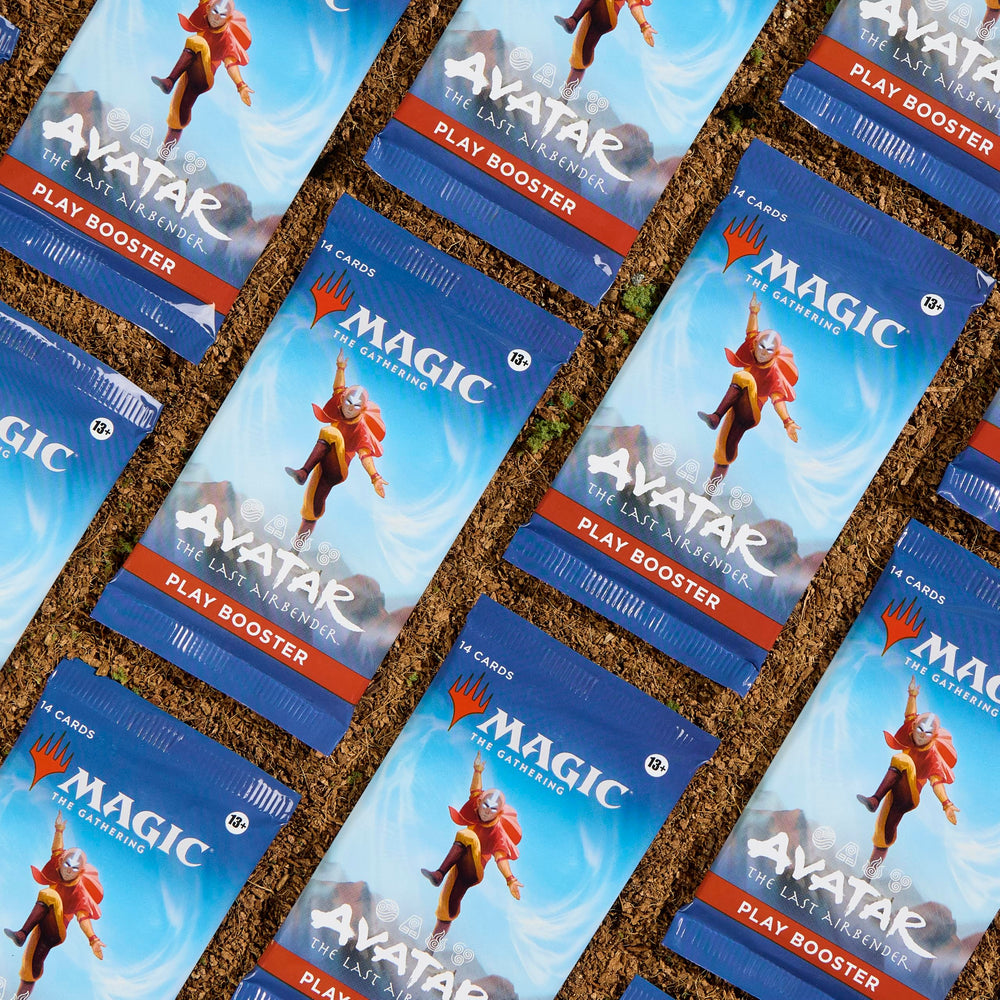Magic: The Gathering cards fanned out to reveal varied rarities and playable options