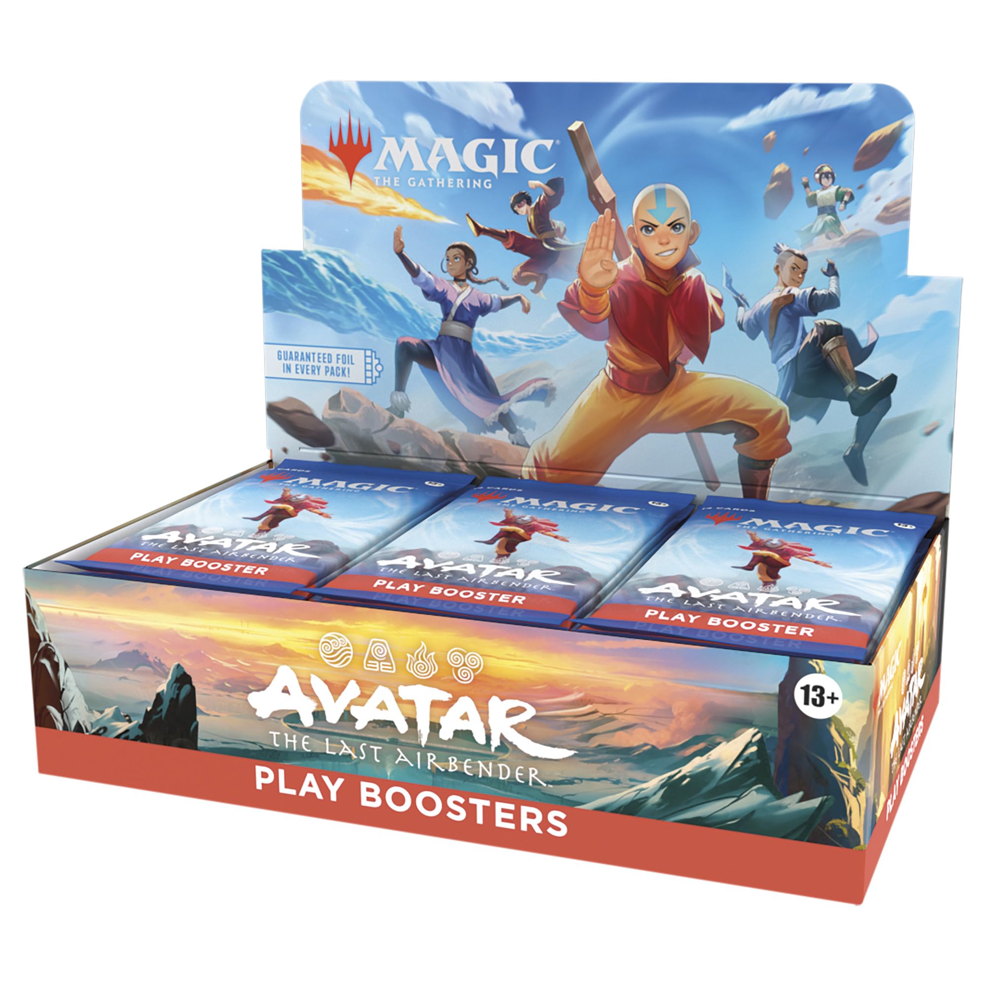 Magic: The Gathering box front showing Avatar artwork and set branding, collectible appeal