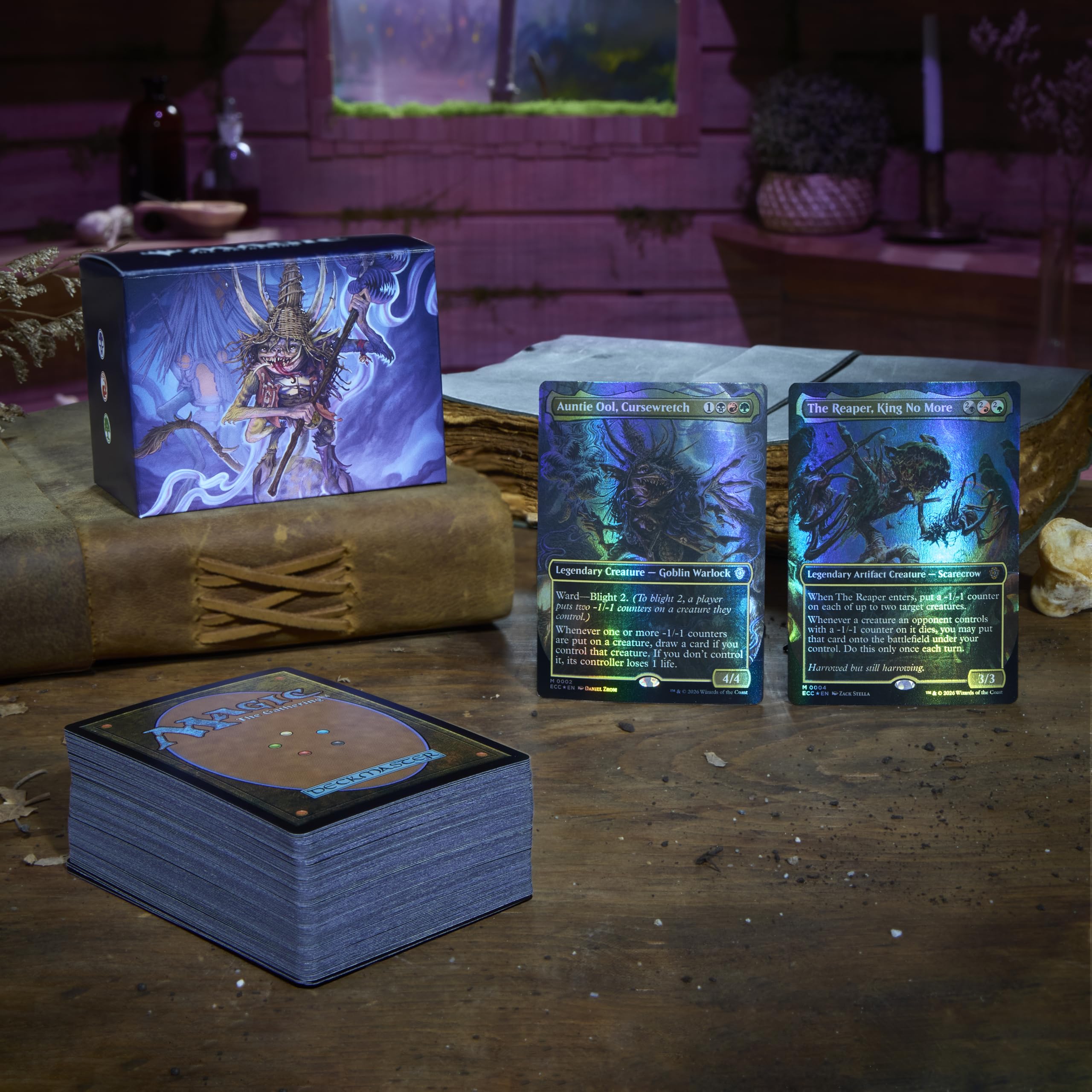 Magic: The Gathering foil Mythic close-up highlighting collectible shine