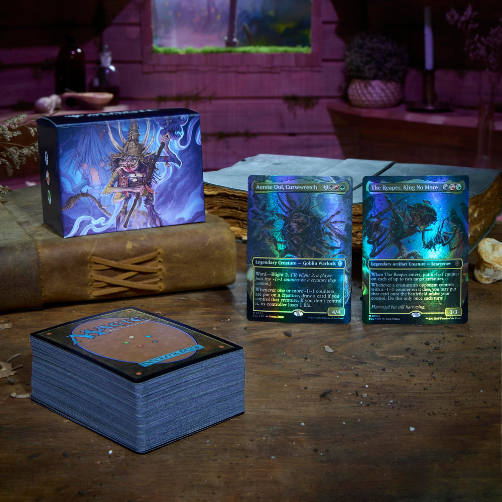 Magic: The Gathering foil Mythic close-up highlighting collectible shine