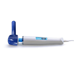 Magic Wand close-up of IntiMD attachment, demonstrating focused vibration