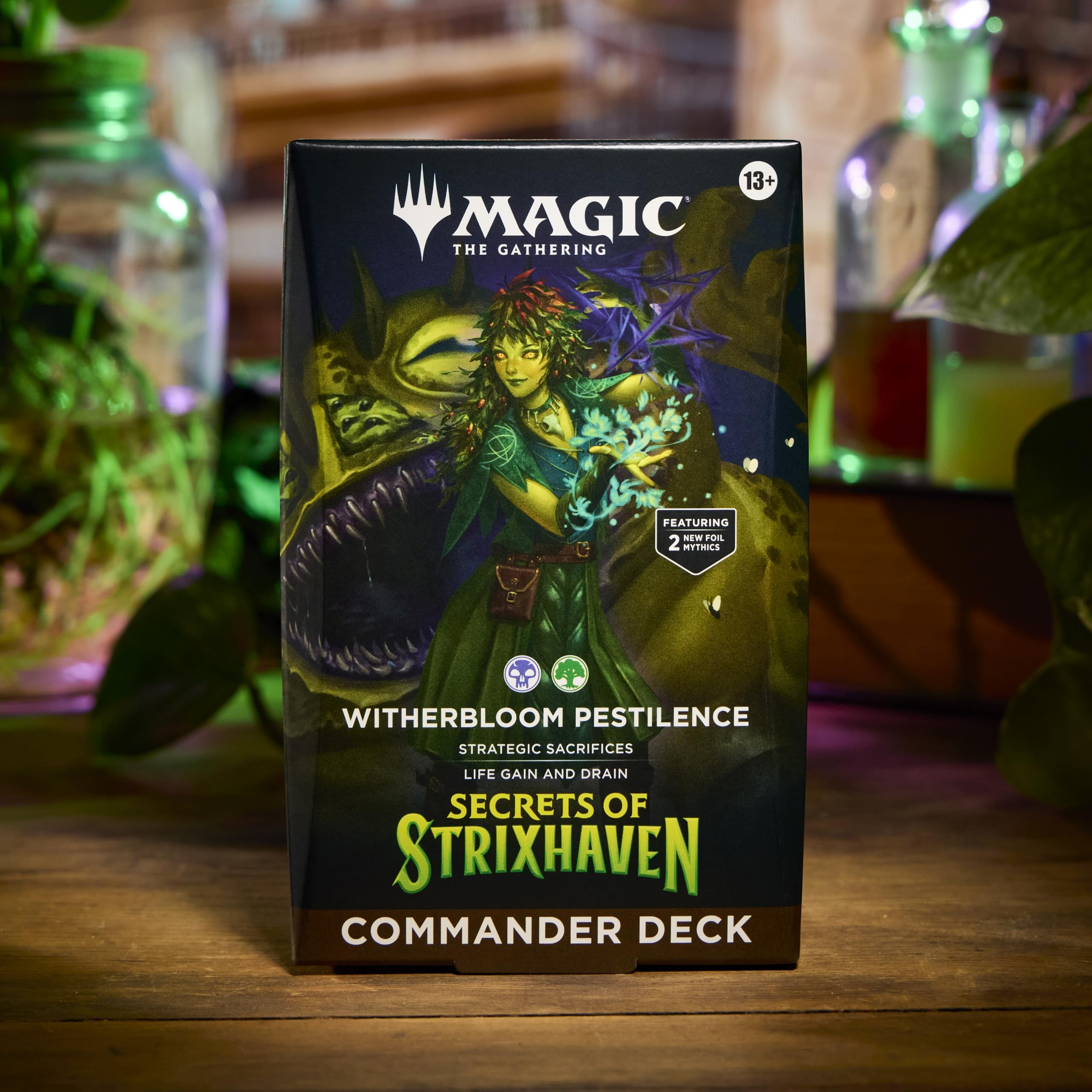Magic: The Gathering foil borderless commanders close-up highlighting collectible artwork benefit