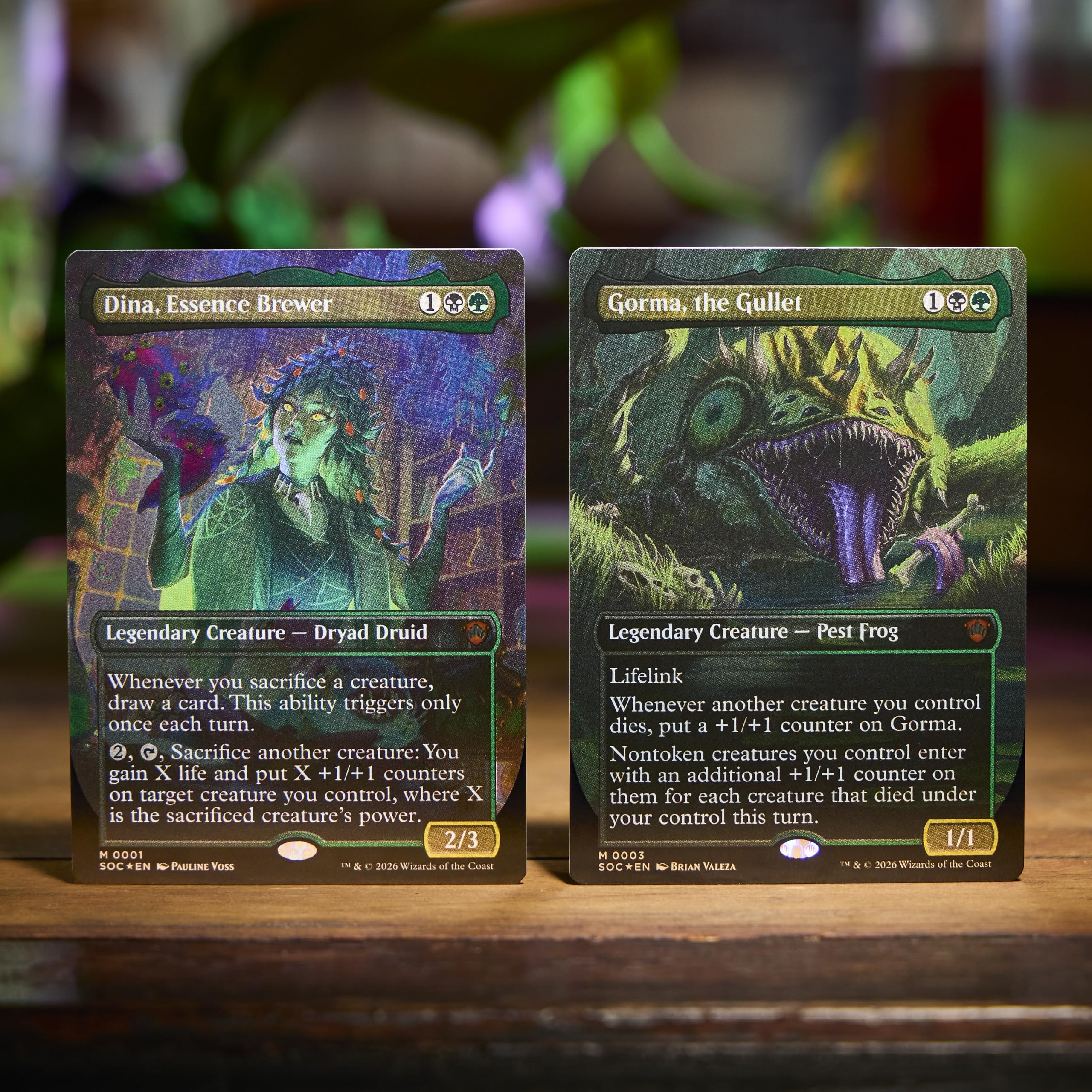 Magic: The Gathering double-sided token cards close-up illustrating tokens for gameplay clarity
