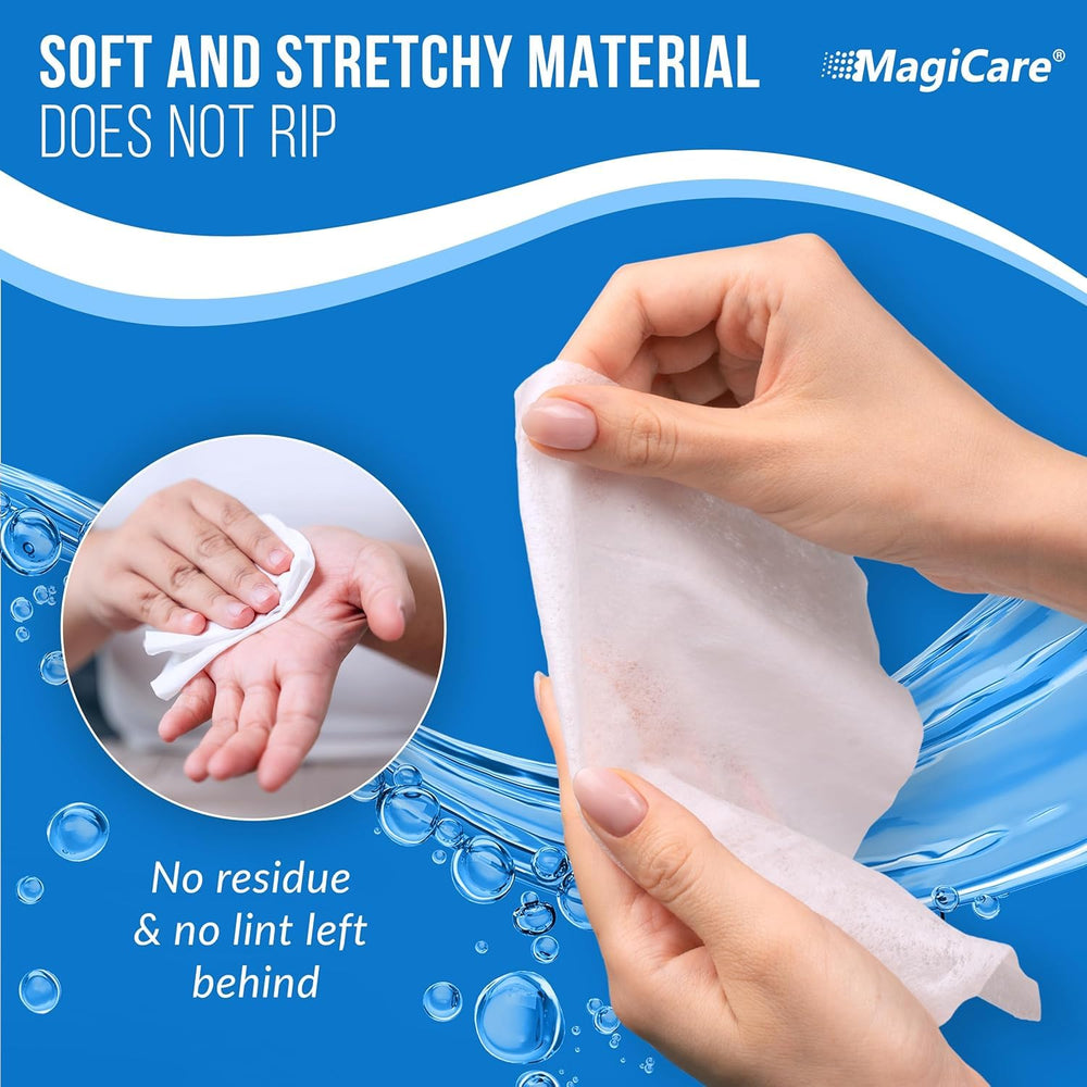 MagiCare pack stored in a car glovebox for on-the-go cleanliness and convenience