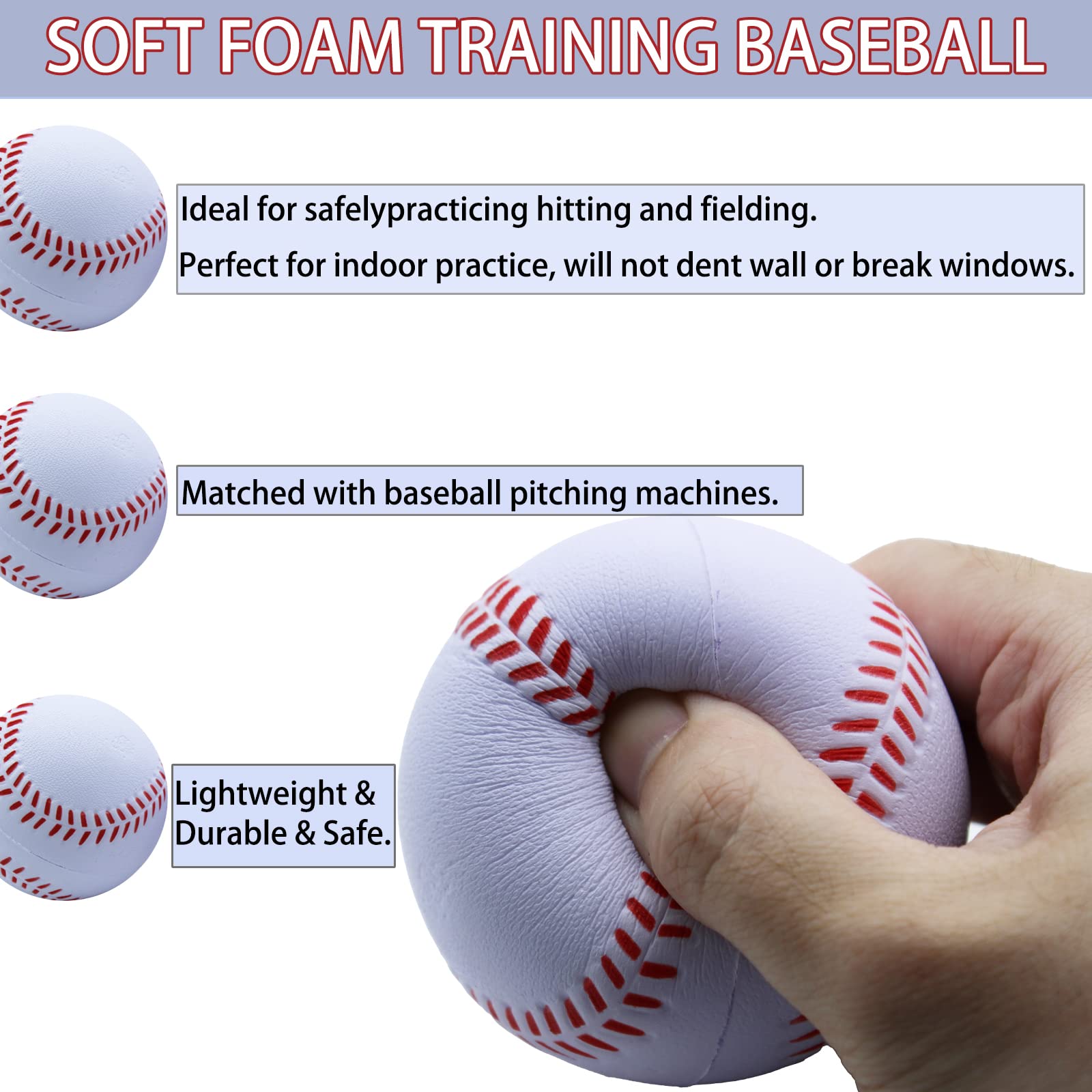 Magicorange ball in adult hand showing scale and gentle weight for training