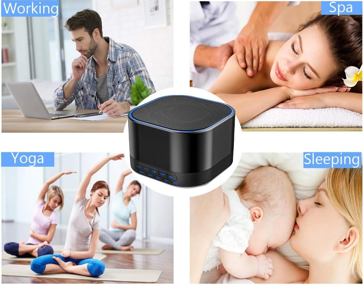 Magicteam on a bedroom nightstand creating a calming sleep environment for families