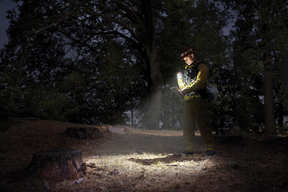 MagLite Mini Pro anodized aluminum body texture highlighting rugged durability