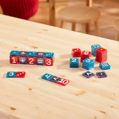 MAGNA-TILES dot tiles detail showing counting visuals to support one-to-one correspondence