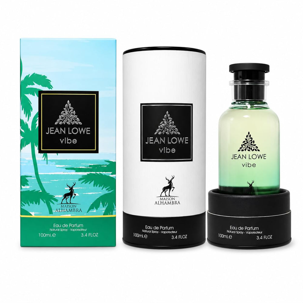 Maison Alhambra ingredient notes display highlighting citrus and herbs benefits