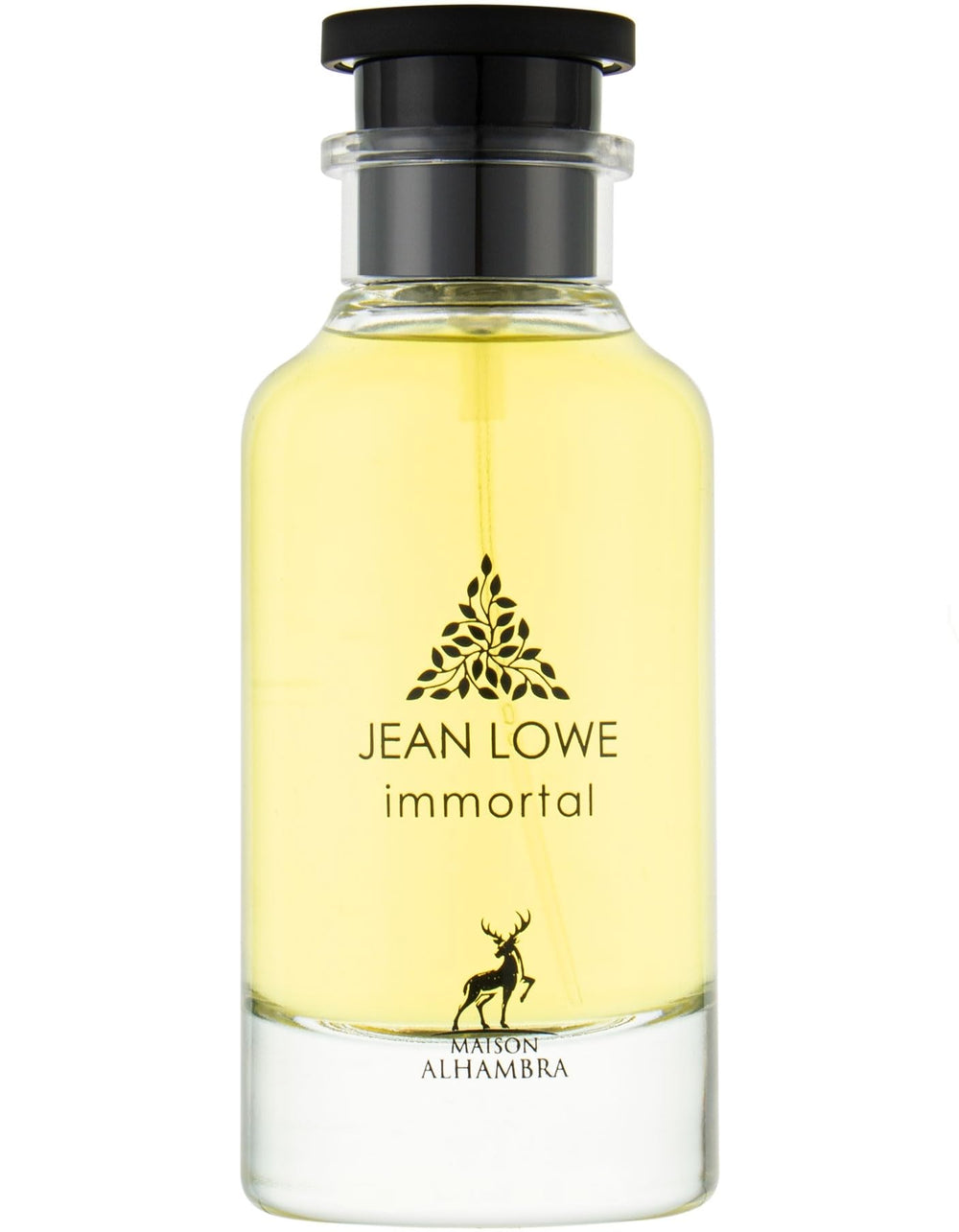 Maison Alhambra Jean Lowe Immortel front bottle showing elegant design and confident presentation