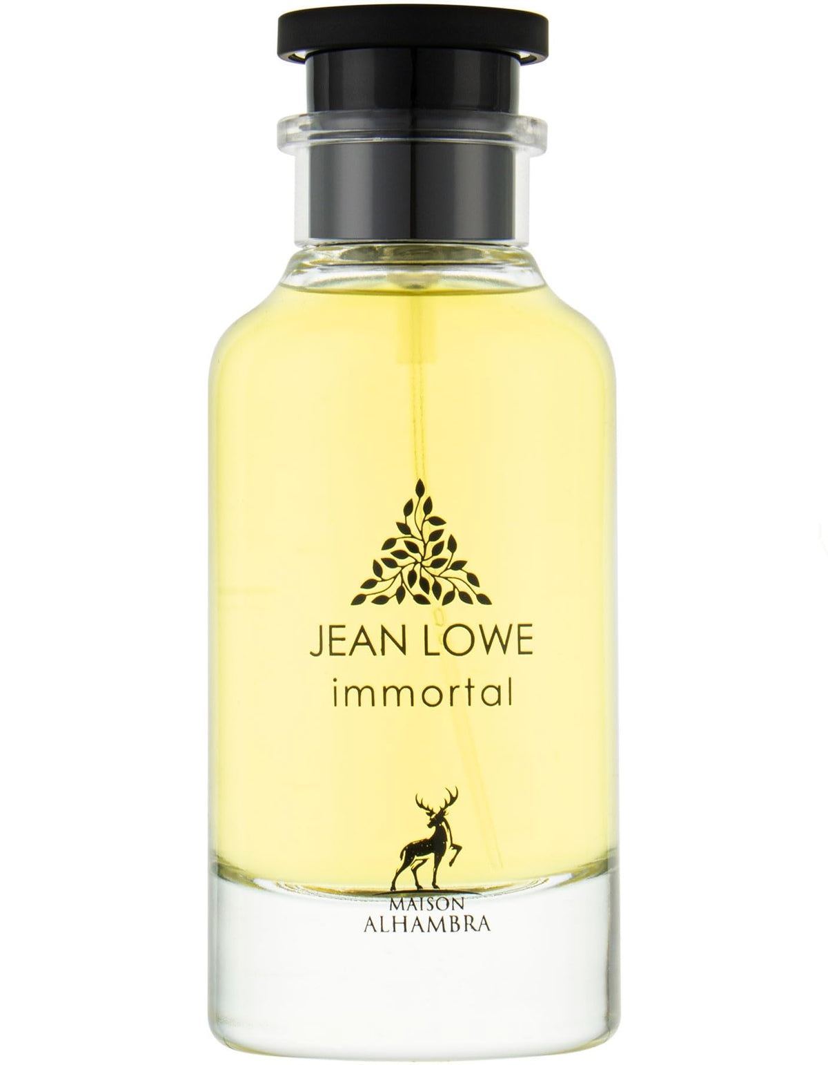 Maison Alhambra Jean Lowe Immortel front bottle showing elegant design and confident presentation