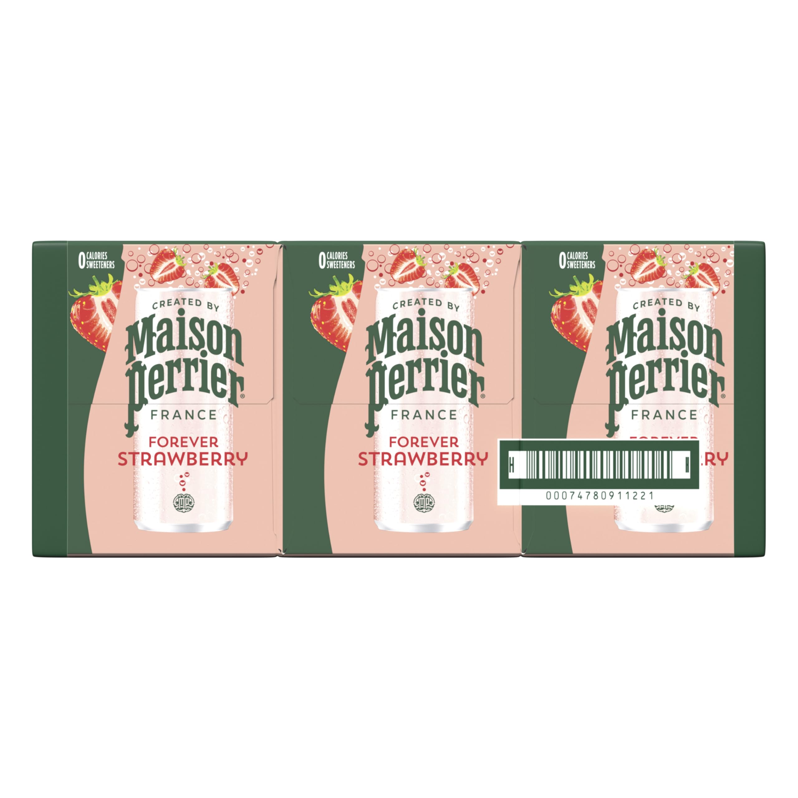 Maison Perrier bottling reference shot showing made-in-France quality benefit