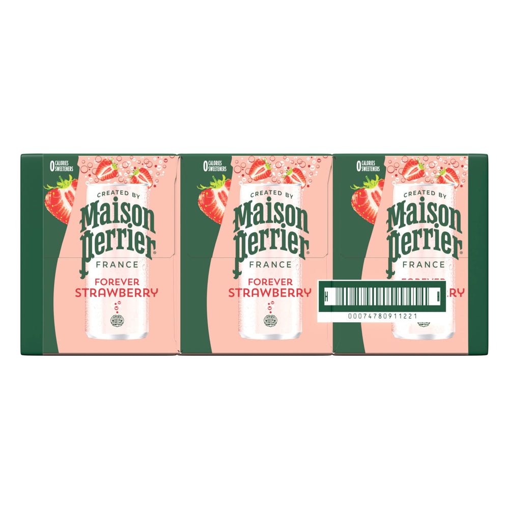 Maison Perrier bottling reference shot showing made-in-France quality benefit