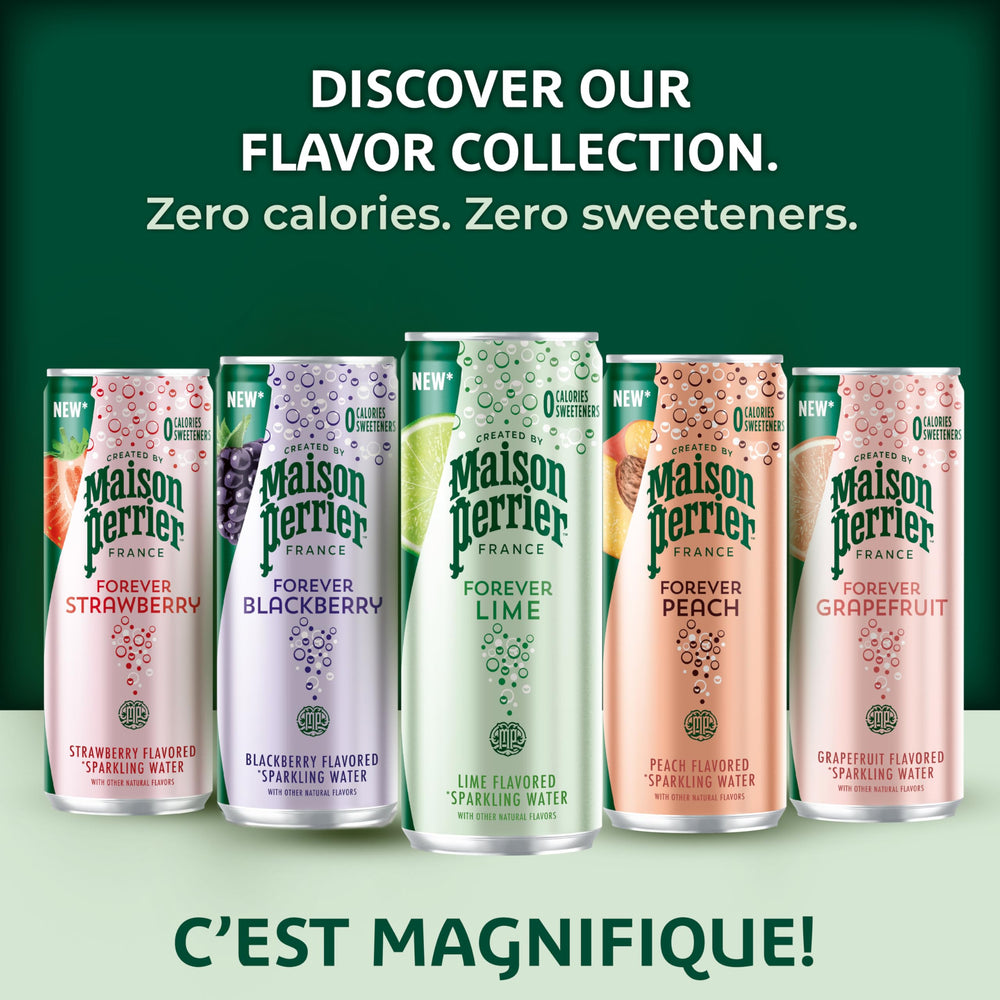 Maison Perrier can label detail emphasizing premium finish and French-made quality