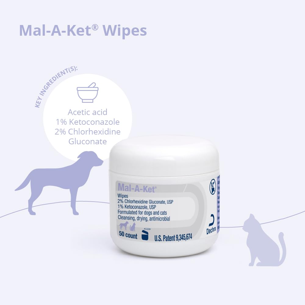 Mal-A-Ket wipe fabric close-up showing texture and gentle cleanse benefit