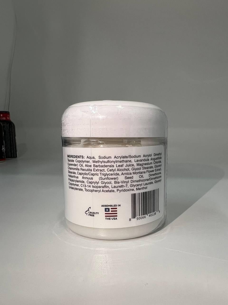 Mama Bear Oasis jar staged in bathroom showing daily-use convenience