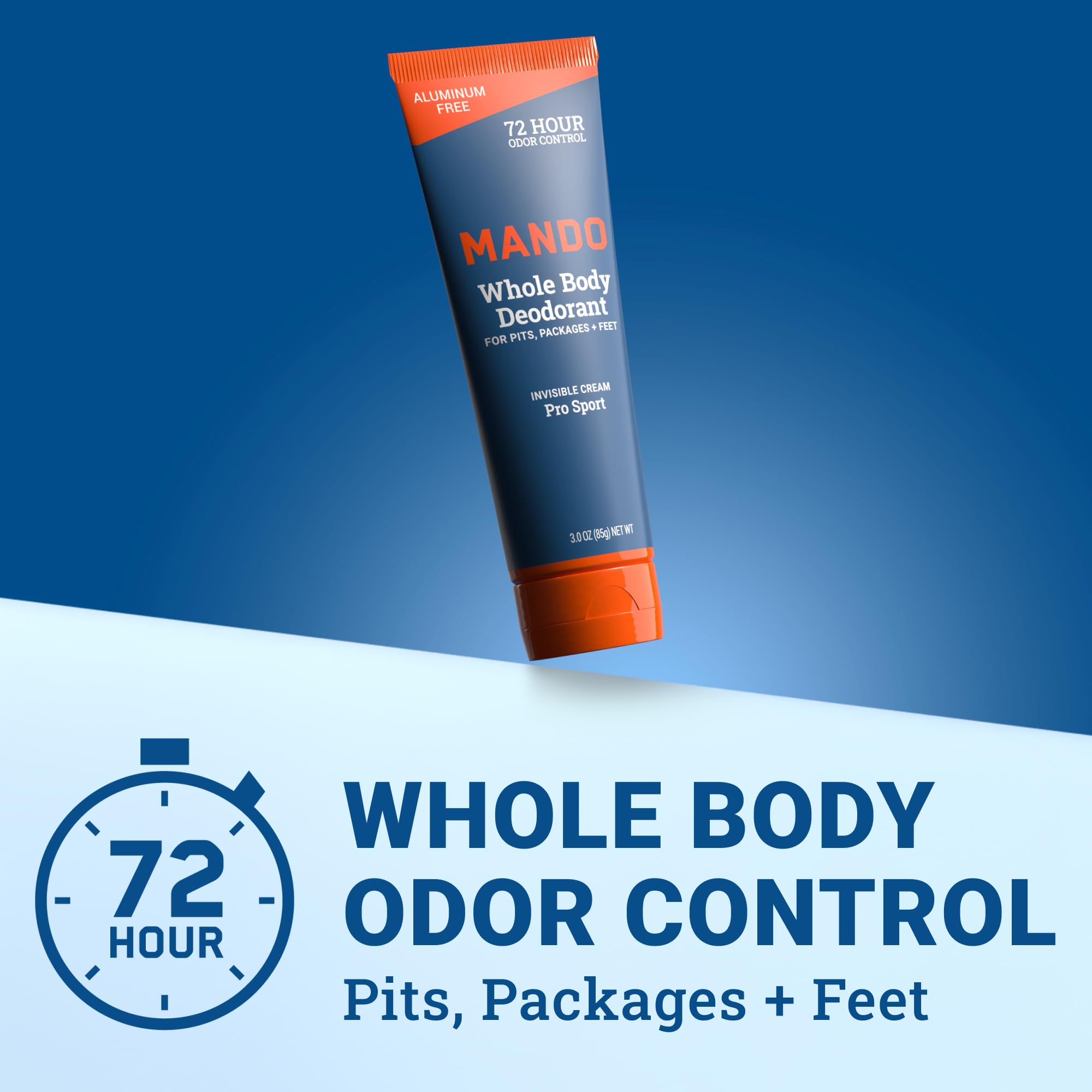 Mando jar beside ruler showing 3 oz size for planning