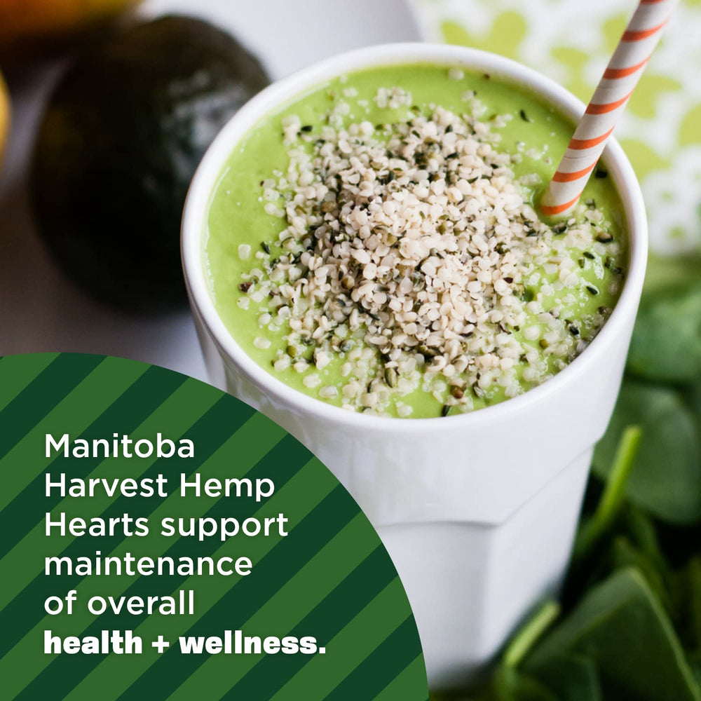 Manitoba Harvest nutrition label close-up highlighting organic and nutrient info benefit