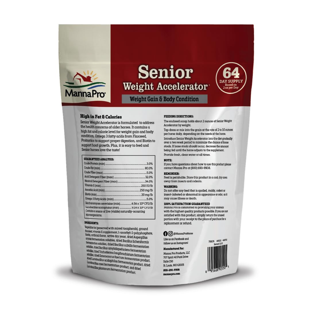 Manna Pro close-up soft pellet texture highlighting easy chewability