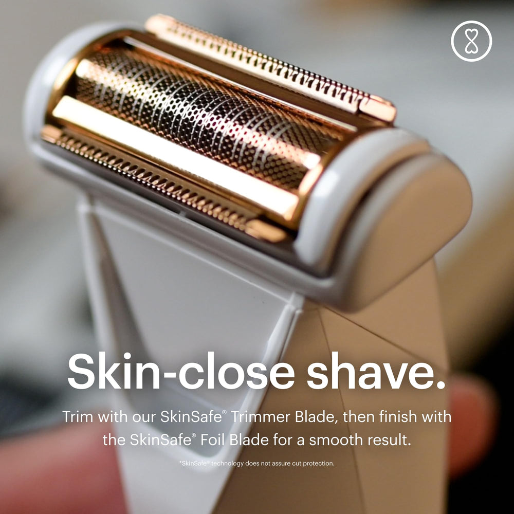 MANSCAPED LED illumination on device improving visibility while grooming