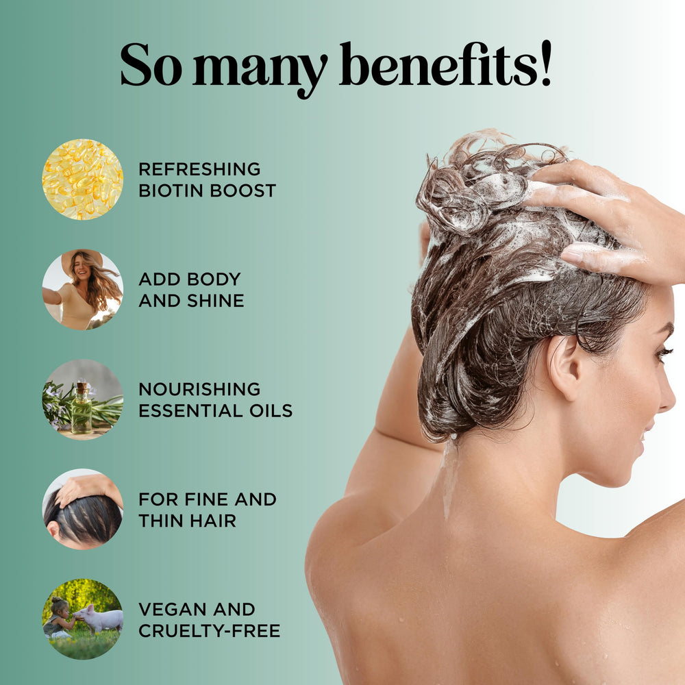 Maple Holistics pump dispensing shampoo for easy application and control