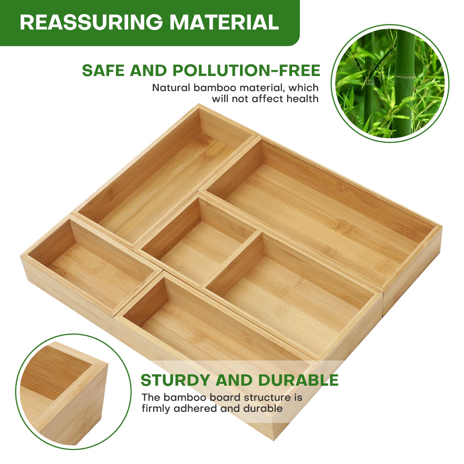 MapleGrace trays inside bathroom vanity organizing cosmetics and brushes