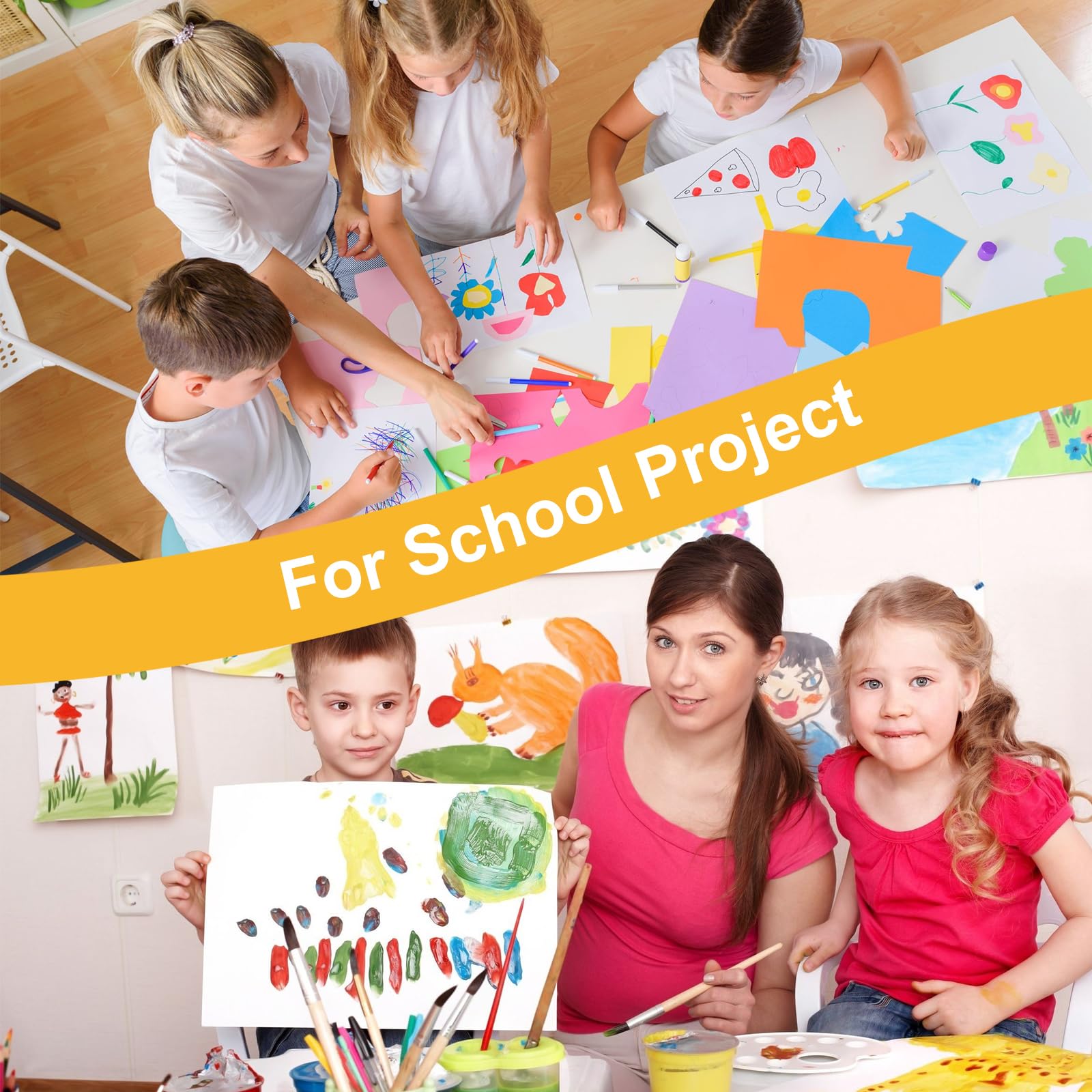 MARACOL used in a school project showing clear readability and appeal