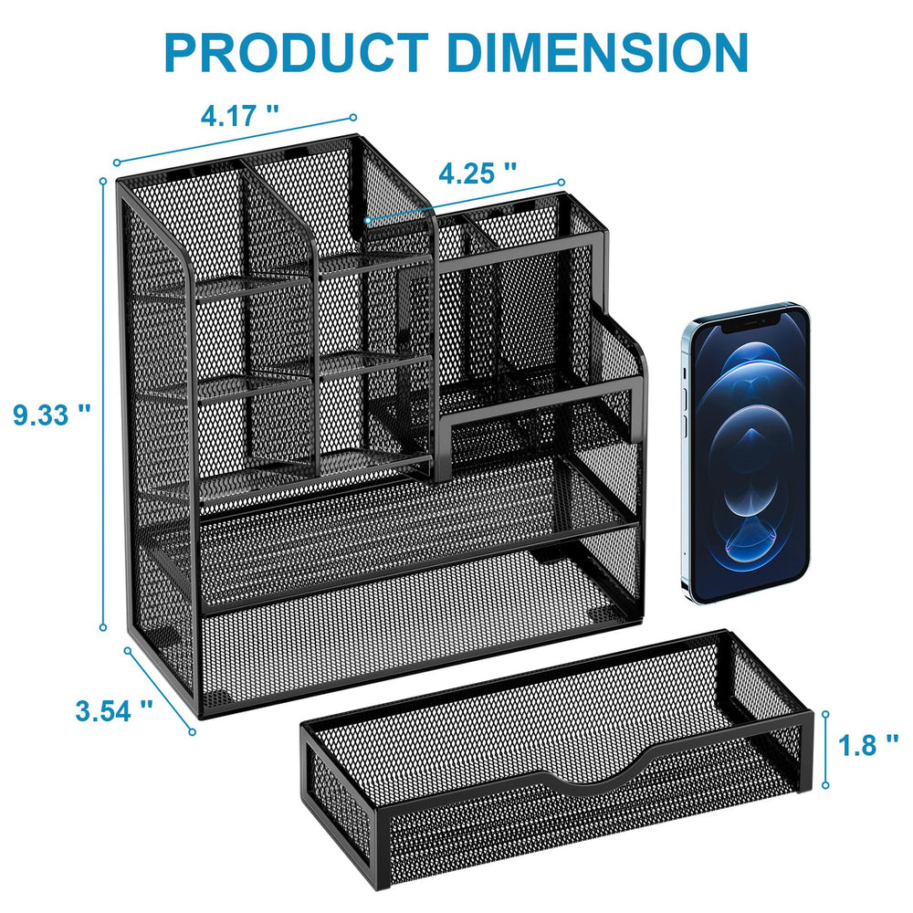 Marbrasse next to notebook to show size and scale for compact convenience
