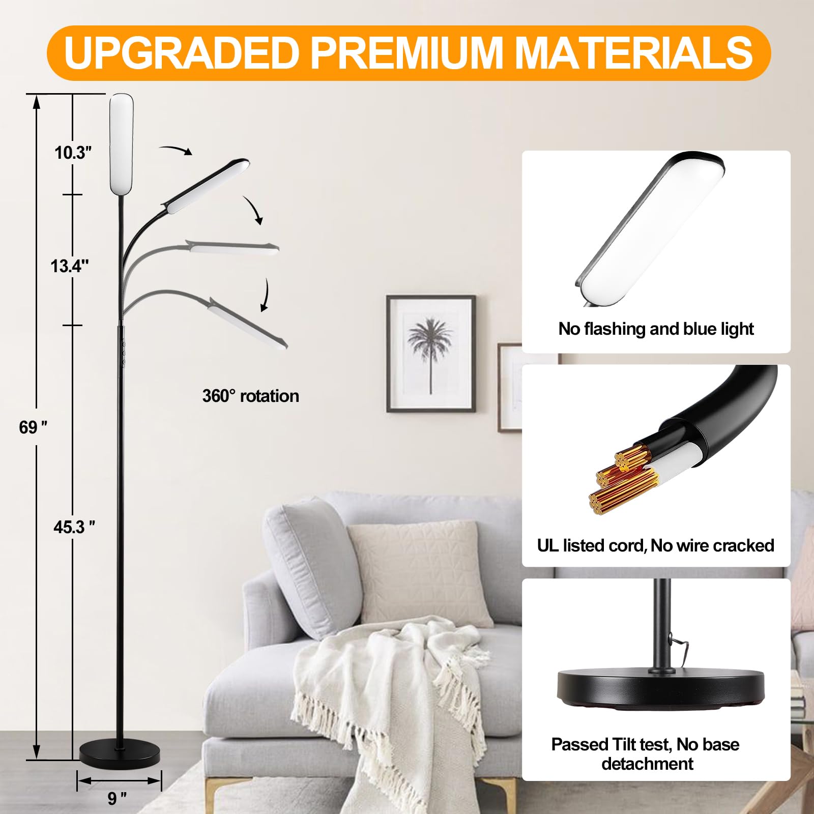 marctronic touch switch detail on pole benefit: quick tactile control while seated