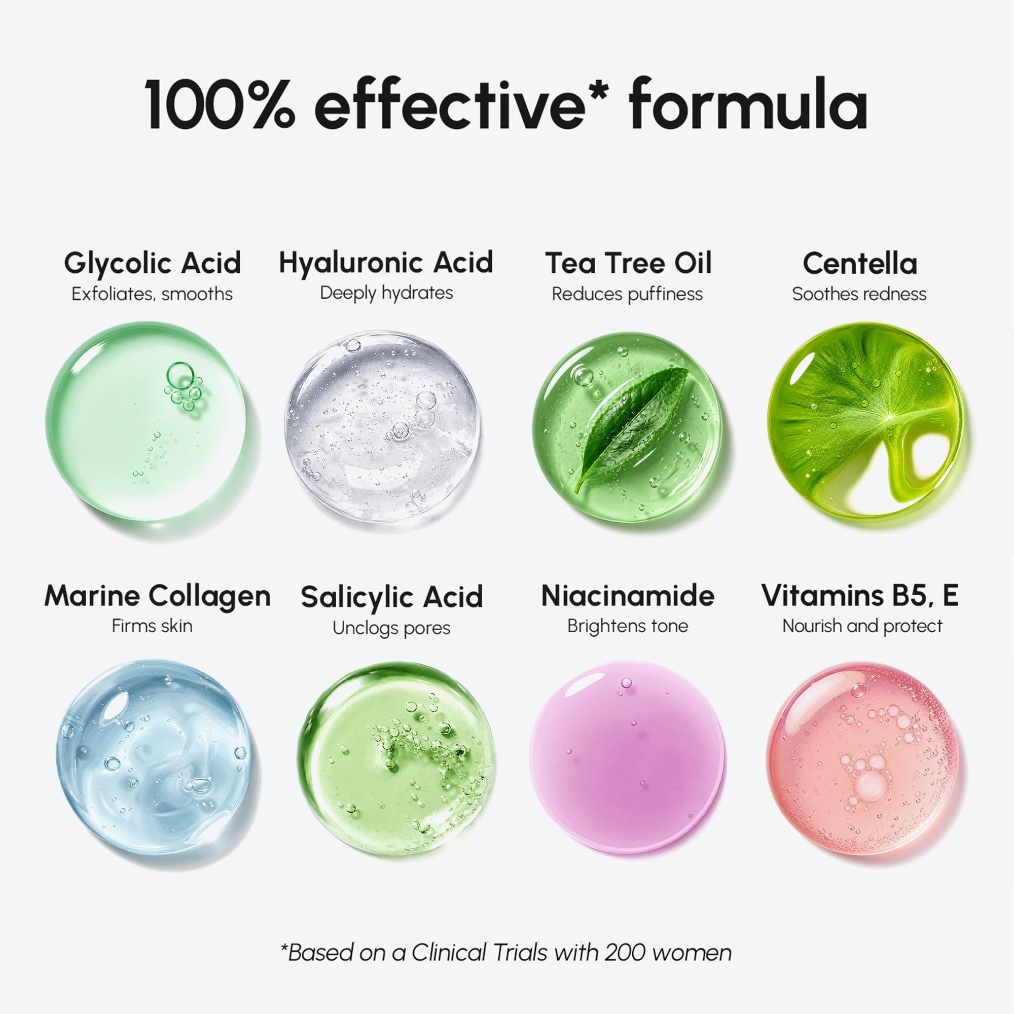 MAREE pad beside serum and moisturizer showing post-treatment care