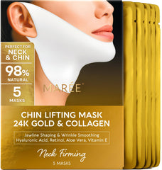 MAREE front packaging of V Line Lifting Mask showing product benefits and luxury look