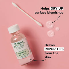 Mario Badescu sheet of clear drying patches laid flat showing easy perforated application