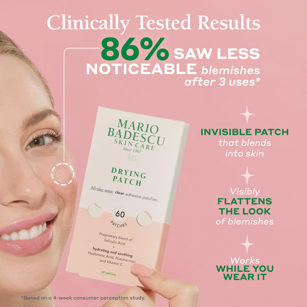 Mario Badescu salicylic acid visual representing pore-clearing exfoliating benefit