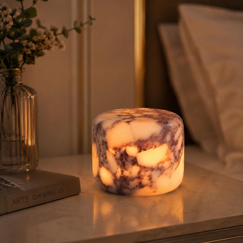 Marmor lamp in an elegant gift box ready as a tasteful present