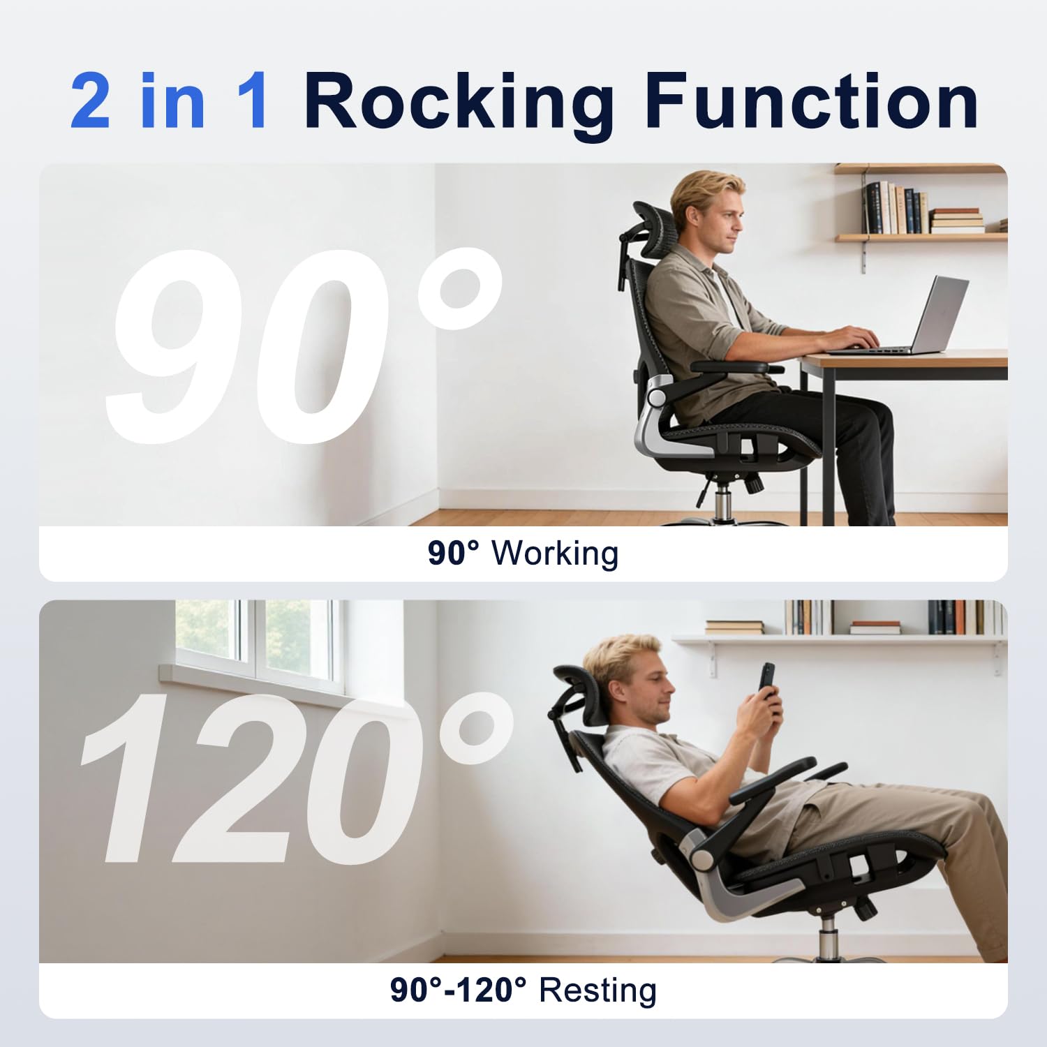 marrap chair in home office setup conveying ergonomic comfort while working